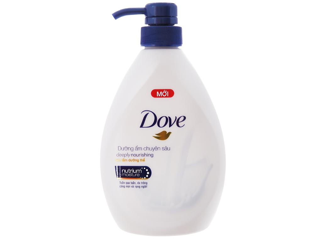 [HCM]Sữa tắm Dove dưỡng ẩm chuyên sâu 530g
