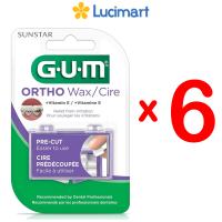 Sáp nha khoa Gum Ortho Wax Vitamin E dùng cho răng niềng [Hàng Mỹ]