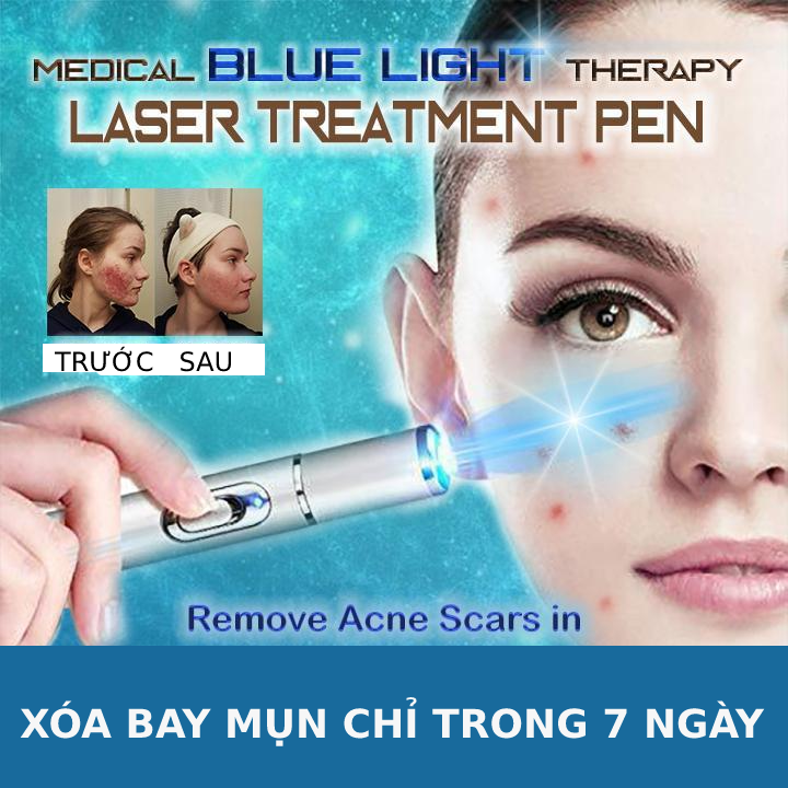 ?♥️Bút Ánh Sáng Xanh Trị Liệu ? Loại Bỏ Các Vết Mụn Chữa Mụn Giảm Mụn?Làm Căng Da Thu Nhỏ Lỗ Chân Lông?♥️