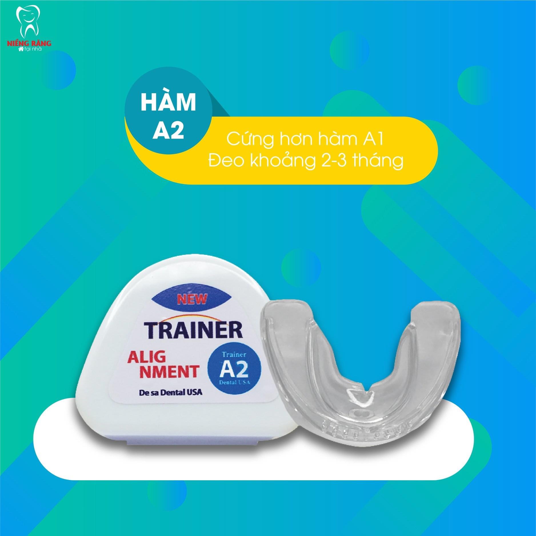 [HCM]Dụng cụ niềng răng trong suốt tại nhà Trainer - Lẻ niềng A2 cho trẻ