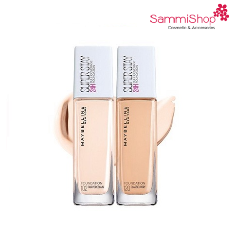 Kem Nền Che Khuyết Điểm 24H Lâutrôi Che Phủ Cao Superstay Full Coverage Foundation Maybelline New York 30Ml