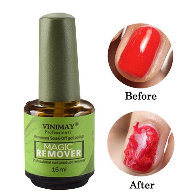 Nước phá gel Vinimay 15ml 33k/chai
