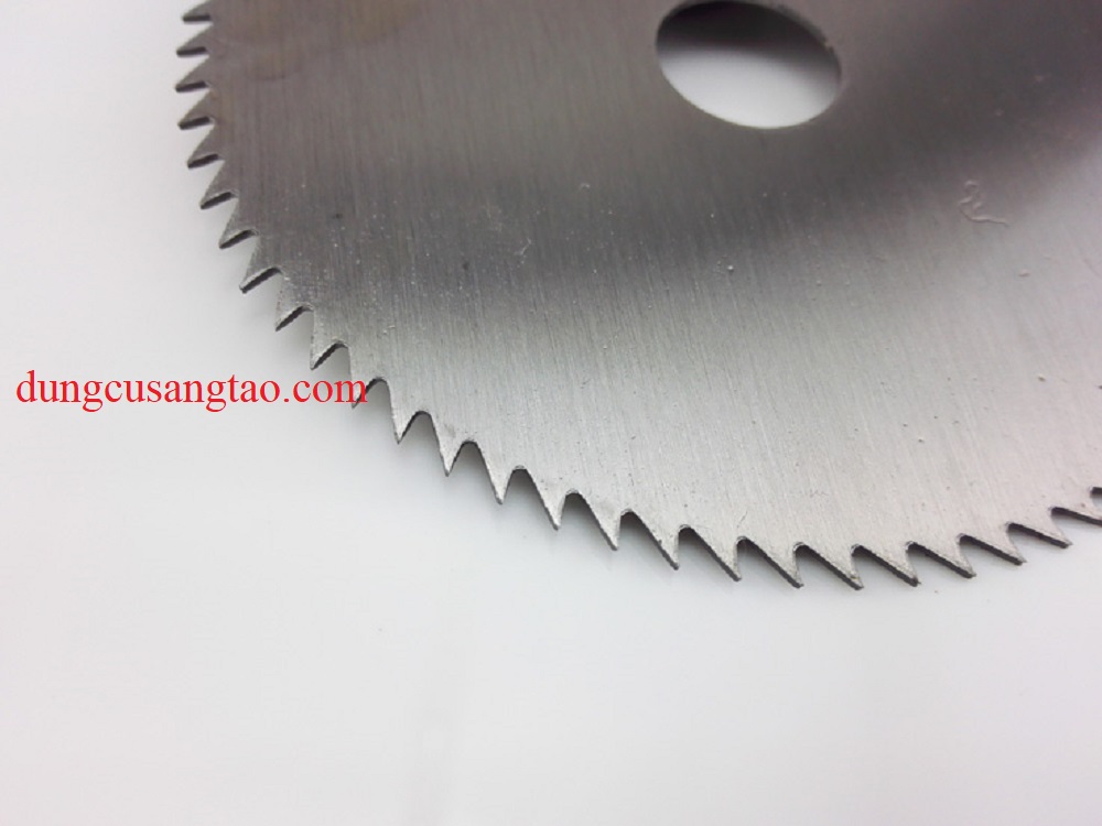 Đĩa cắt gỗ răng mịn D110mm lỗ 16mm/ lưỡi cưa gỗ nhựa mica