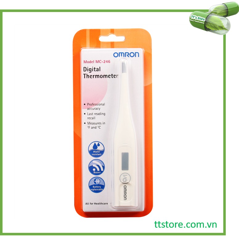 [Hcm]Nhiệt Kế Omron Điện Tử - Omron Mc - 246 Digital Thermometer