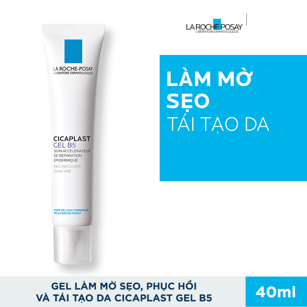 [Hcm]Kem Dưỡng Dạng Gel Giúp Làm Mờ Sẹo Hỗ Trợ Phục Hồi Và Tái Tạo Da La Roche Posay Cicaplast Gel B5 40Ml