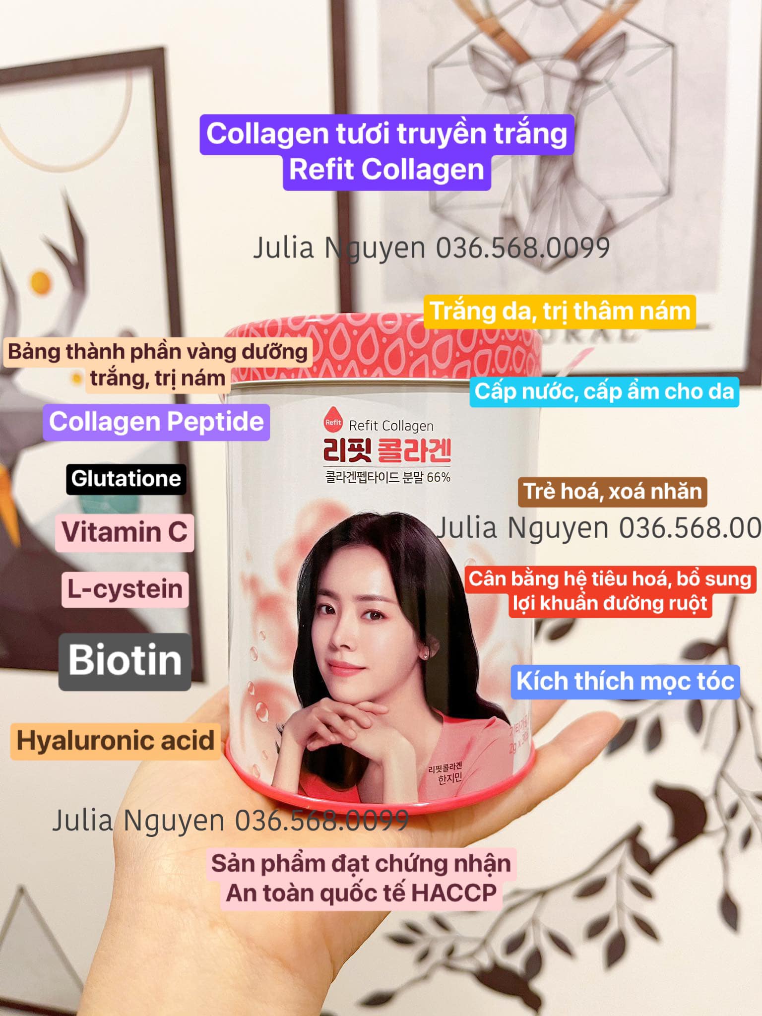 Refit Collagen truyền trắng
