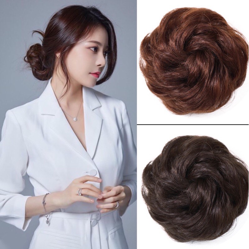 ❤️[Tóc Giả Loại 1] ❤️- Tóc Búi Rối Lả Lơi