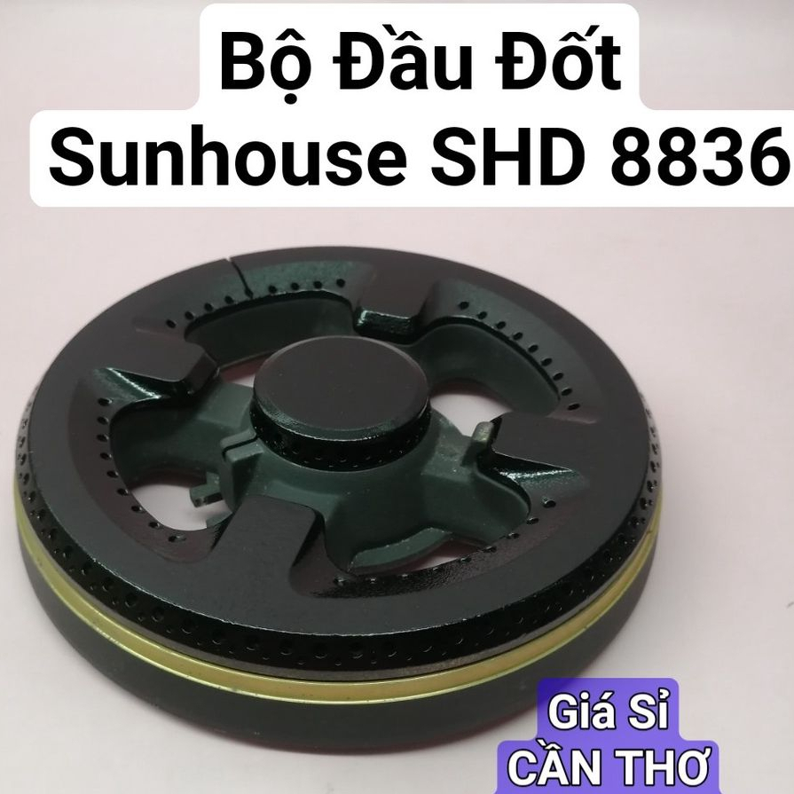 Đầu đốt Sen chia lửa Bếp gas âm Sunhouse SHB8836