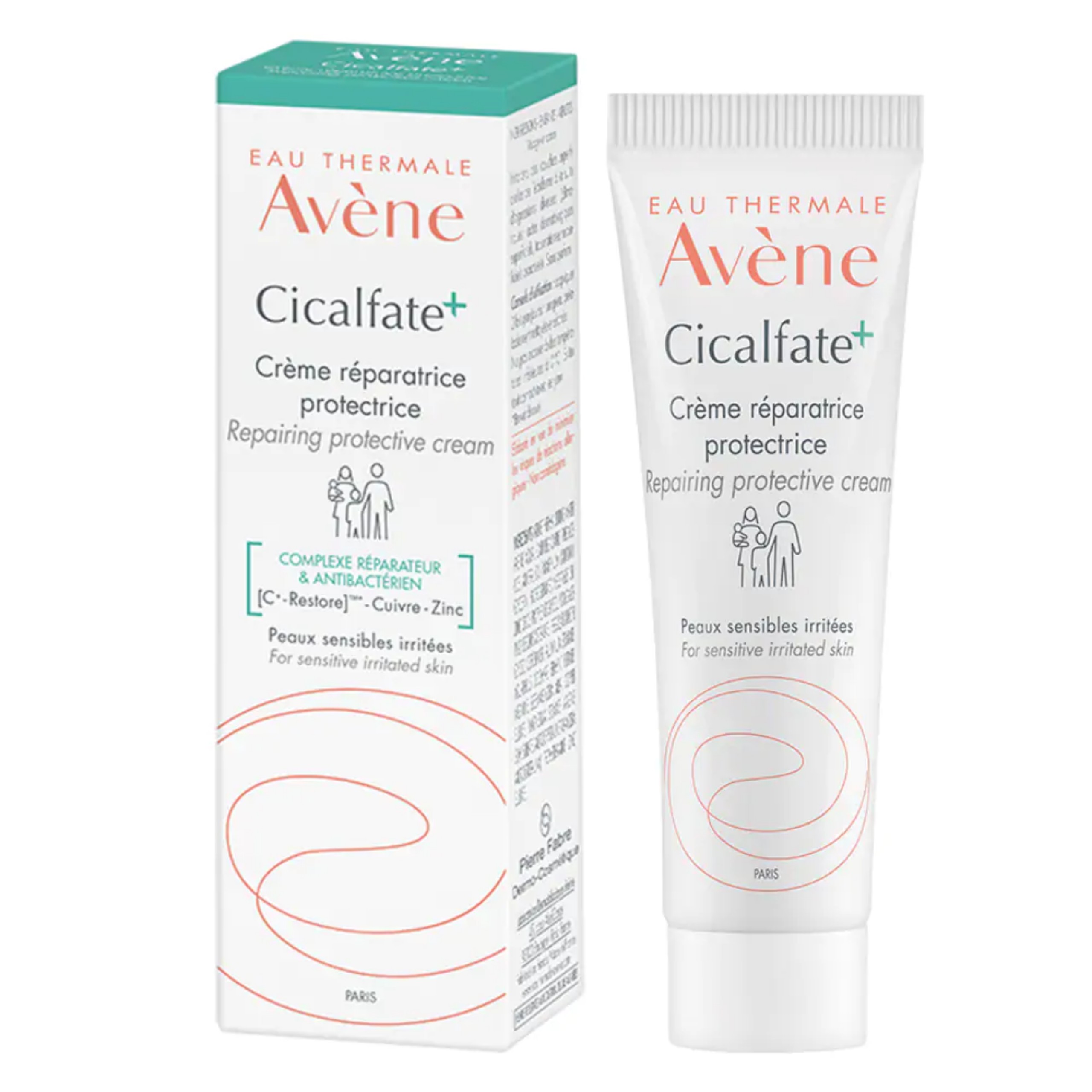 ( Hàng Chính Hãng ) Kem Dưỡng Da Avene Eau Thermale Cicalfate+ Repairing Giúp Phục Hồi Da Cho Da Mỏng Và Nhạy Cảm 40Ml