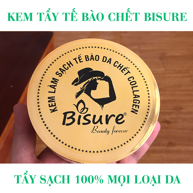 Tẩy Tế Bào Chết Da Mặt/Body/Toàn Thân/Da Nhạy Cảm/Da Mụn/Da Nhờn/Da Kích Ứng Bisure 150G