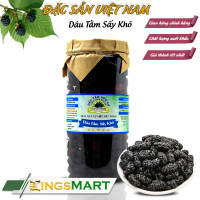 Dâu tằm sấy khô canh tác thuận tự nhiên - Thương hiệu 7 SĂNG - Đặc sản Tây Ninh - Hũ nhựa 100g - Kingsmart
