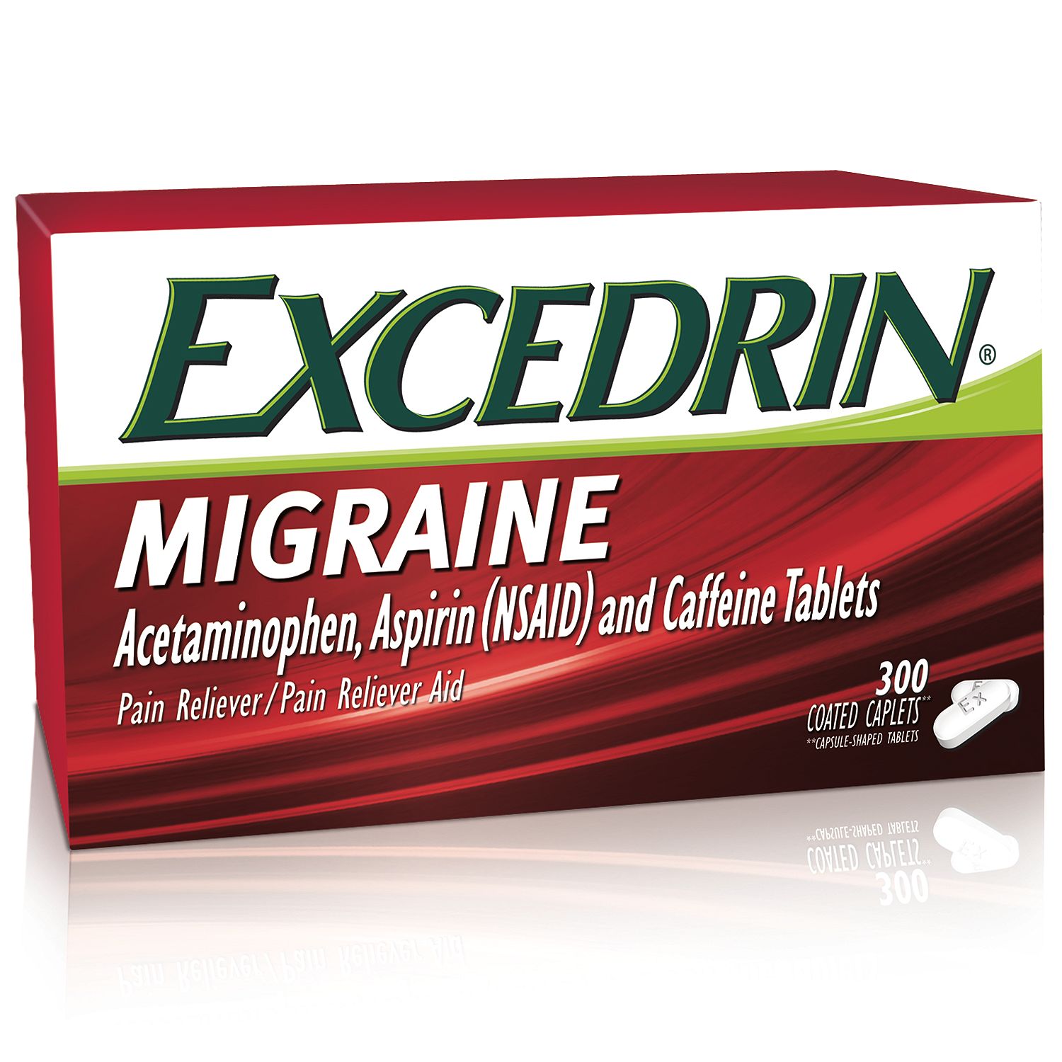 [Hcm]Viên Uống Giảm Đau Nửa Đầu Excedrin Migraine 300 Viên