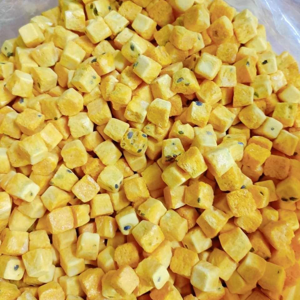 FREESHIP 1Kg Chanh Leo Sấy Thăng Hoa Hoa Quả Sấy Thăng Hoa Detox Hoa Quả Khô Pha Trà Trái Cây