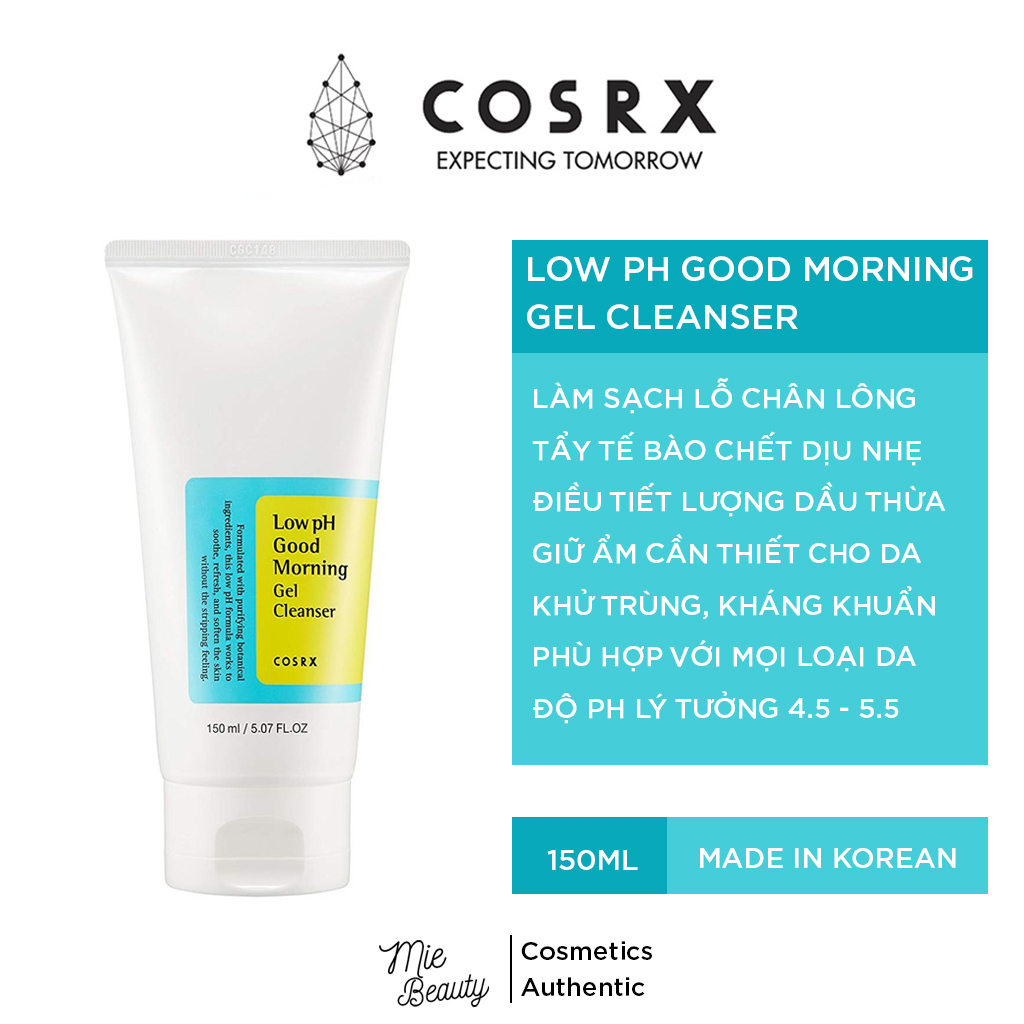 SỮA RỬA MẶT COSRX LOW PH GOOD MORNING GEL CLEANSER