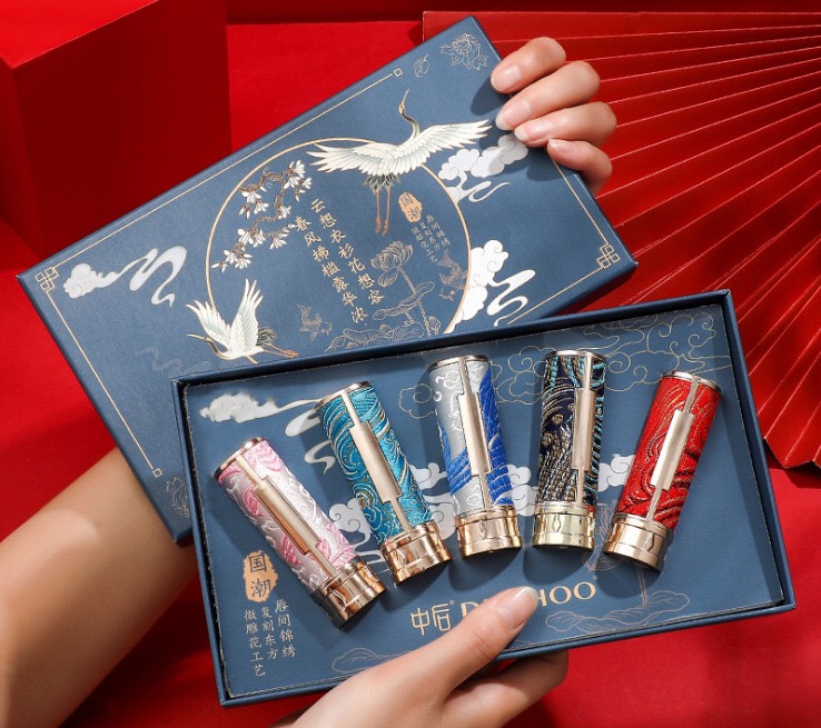 [Bản Giới Hạn] Son Lì Cao Cấp 1 Bộ 5 Màu Drohoo Cực Yêu Ạ 38G