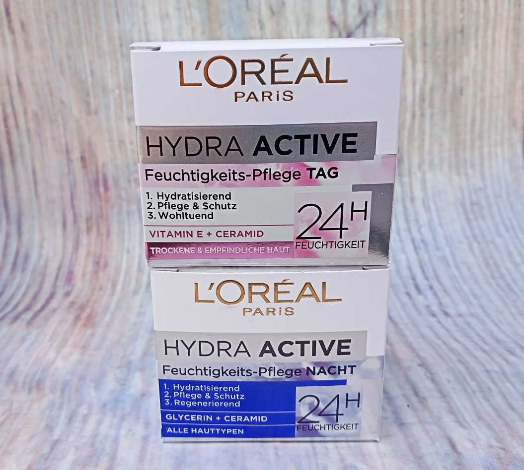 [Hcm]Cặp Kem Dưỡng Da Cấp Ẩm Ngày Và Đêm 24H Loreal Paris Hydra Active 50Ml - Hàng Đức 100%