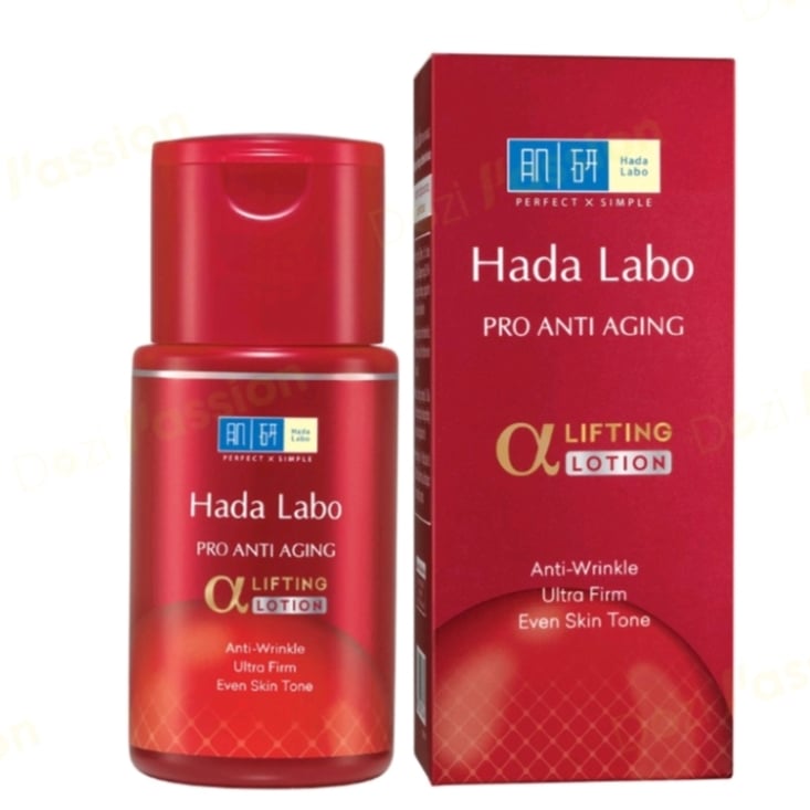 [Hàng Công Ty] Dung Dịch Dưỡng Cải Thiện Lão Hóa Da 100Ml Hada Labo Pro Anti Aging Α Lifting Lotion Kem Dưỡng Ẩm Trắng Da Chống Lão Hóa Chính Hãng Hadalabo Rohto Nhật Bản - Cấp Ẩm Sâu Chống Nếp Nhăn Da Khô Mỹ Phẩm Genb