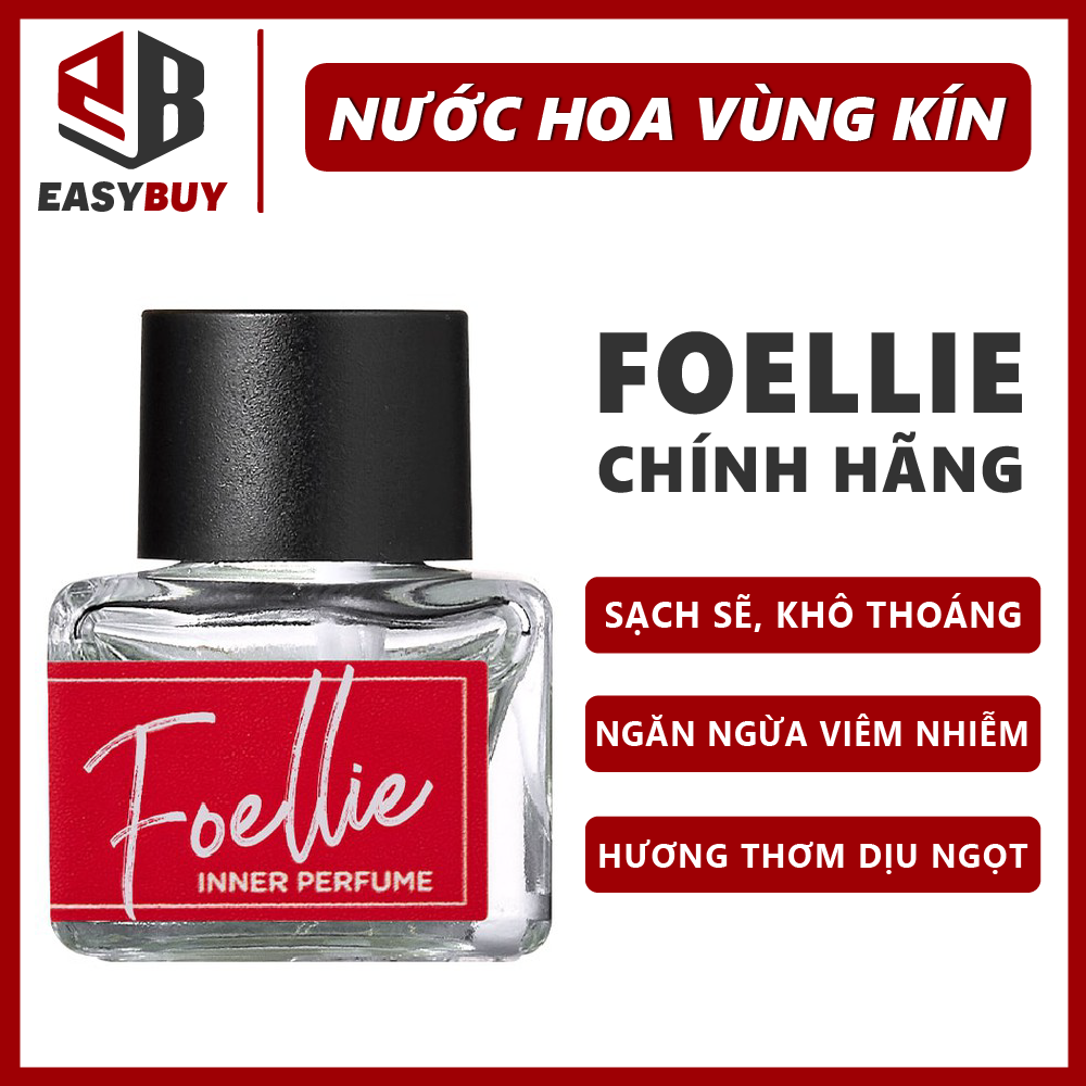 [HCM]Nước Hoa Vùng Kín ??FREESHIP?? Nước hoa Foellie Hàn Quốc chính hãng 5ml