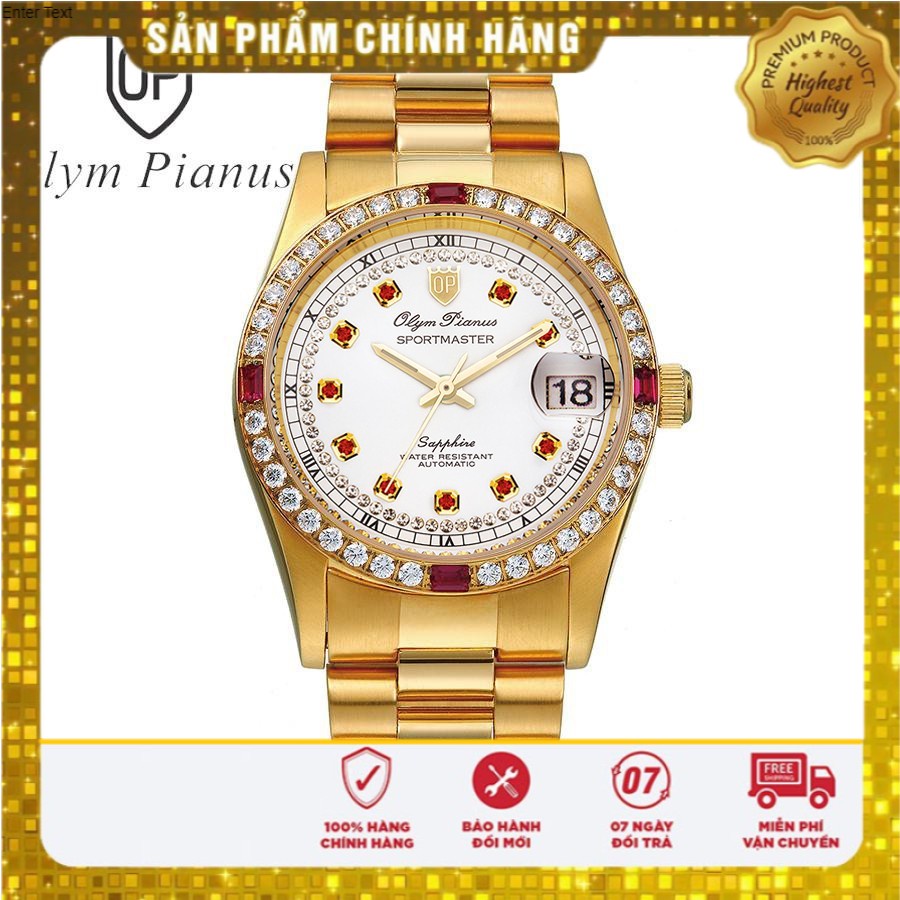 Đồng hồ nam dây kim loại Olym Pianus OP89322 OP89322ADMK T-HD