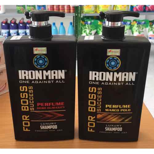 Dầu Gội Nam Nước Hoa Ironman Hero 650G Tặng Dầu Gội Ironman 650G