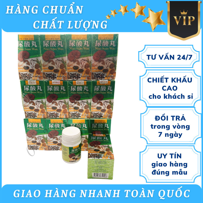 Niao suan wan gout xanh Malaysia–Hỗ trợ xương khớp  [DP Nội Ngoại Nhập]