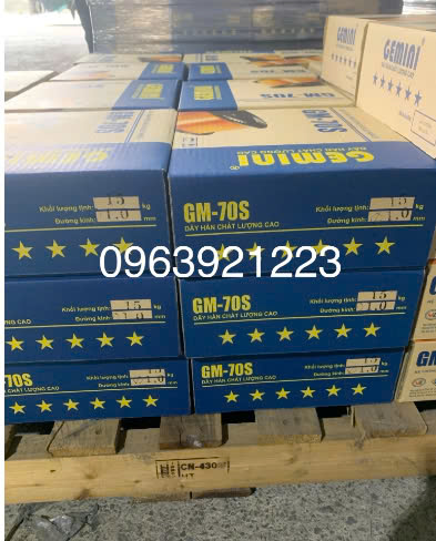 Dây hàn MIG GM-70S Kim Tín cuộn 15KG - Dây hàn 0.8mm - 0.9mm - 1.0mm - 1.2mm - 1.6mm