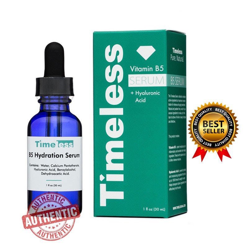 Tinh Chất Timeless Vitamin B5 Hydration Serum Cấp Ẩm Phục Hồi Da Hư Tổn 30Ml Chất Lượng Sản Phẩm Đảm Bảo Và Cam Kết Hàng Đúng Như Mô Tả