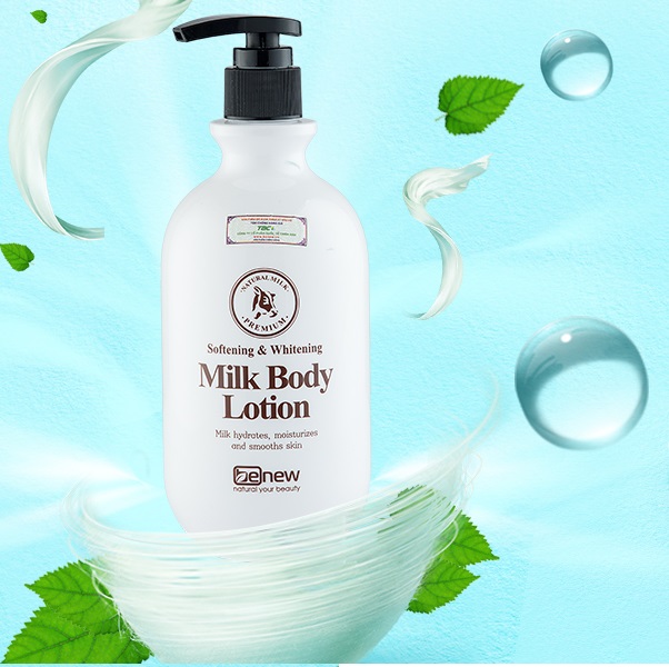 Kem Dưỡng Thể Toàn Thân Benew Hàn Quốc 450Ml/ Chai - Chất Kem Dưỡng Mềm Mịn Không Nhờn Dính - Hàng Chính Hãng
