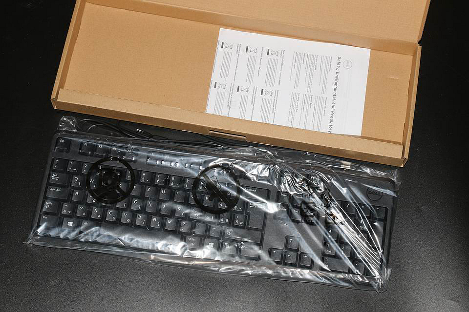 Bàn phím Dell KB212 USB (Đen) chính hãng Dell Model KB212-B (0401)