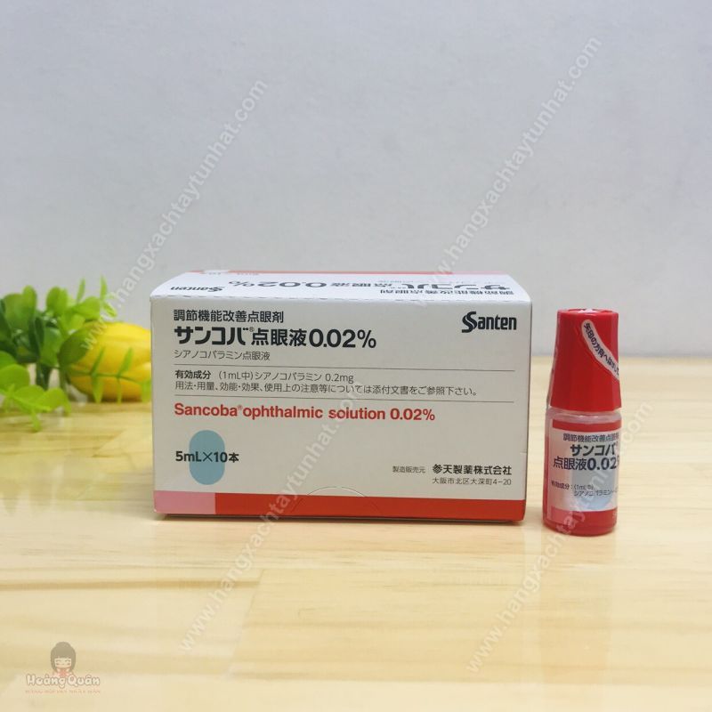 [HCM]Thuốc nhỏ mắt Sancoba 5ml