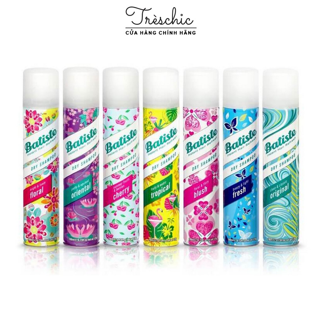 Dầu Gội Khô Batiste 200ml