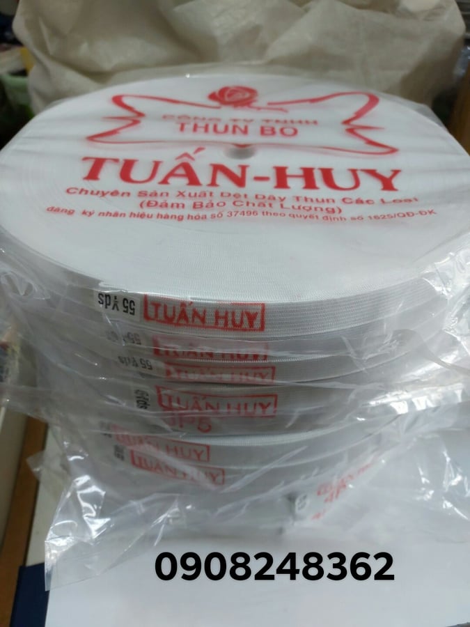 Thun lưng quần Tuấn Huy(cuộn 50m)