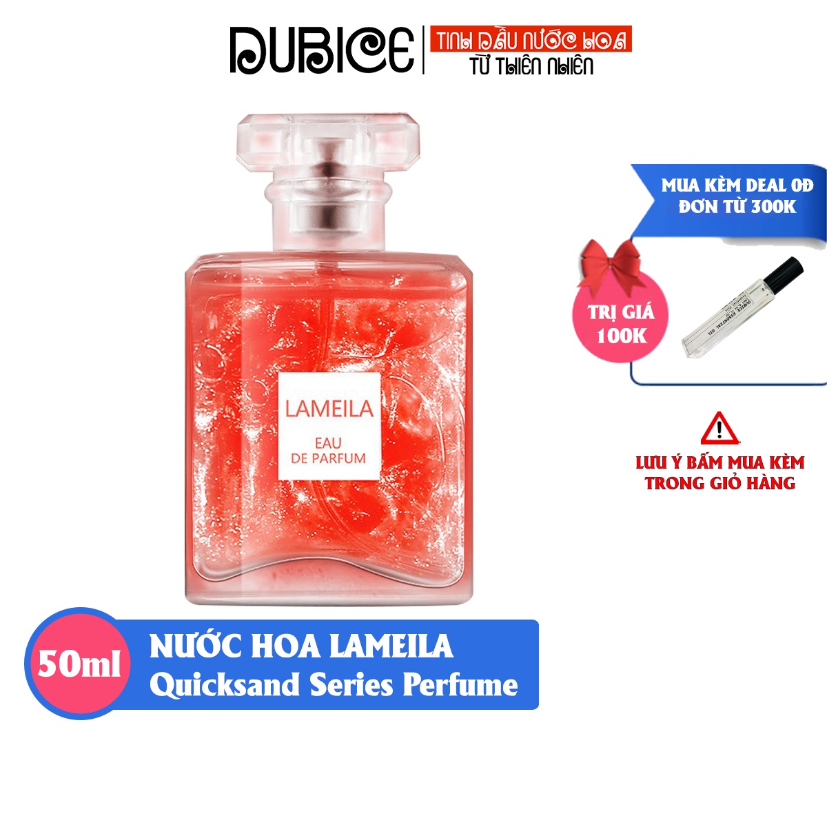 [TPHCM] Xịt toàn thân Body Mist Lameila 50ml mùi hương tự nhiên