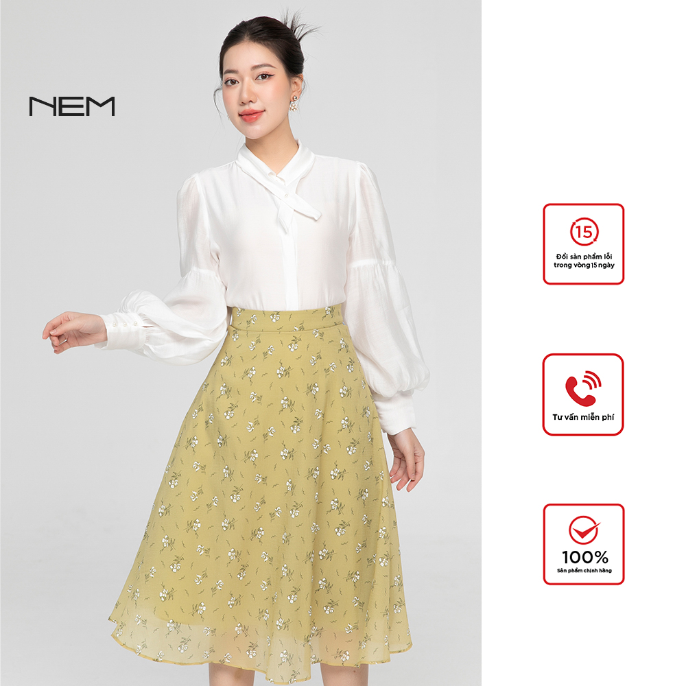 Đầm công sở nem fashion tay ngắn d40642