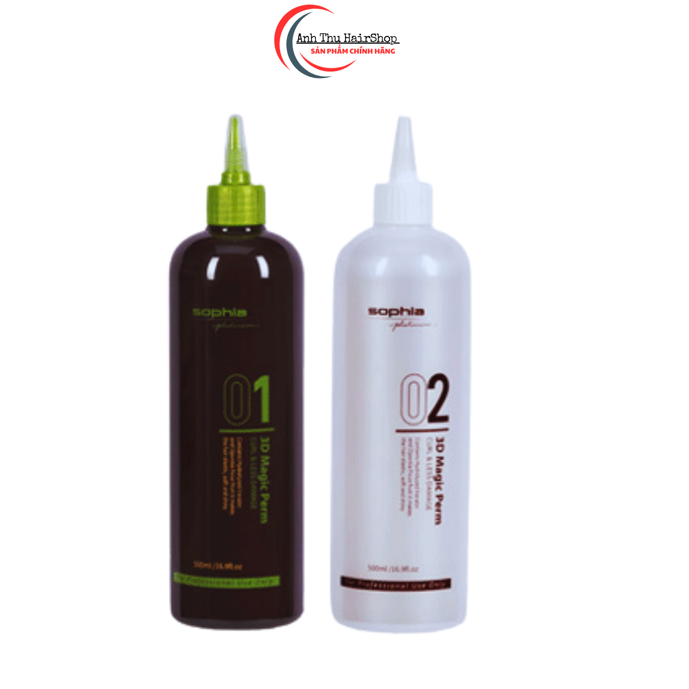 Sản Phẩm Uốn Và Dập Sophia 3D Magic Perm Keratin Đa Năng Trực Tiếp Không Xả Giữa Setting Uốn Lạnh