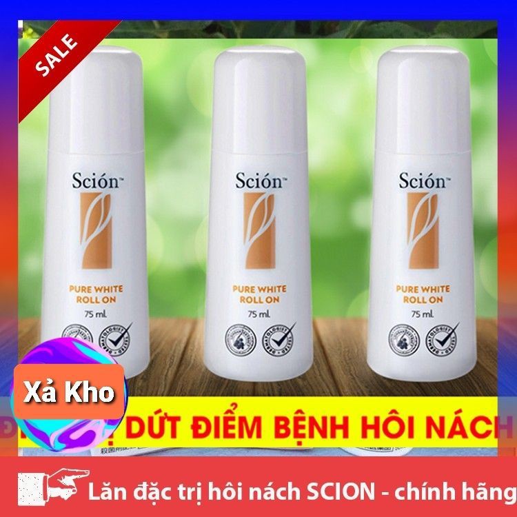 [HCM][XẢ KHO] Lăn khử mùi Scion 75ml - Khử mùi hôi nách khử mùi hôi chân - Kho Sỉ Thuận Phát