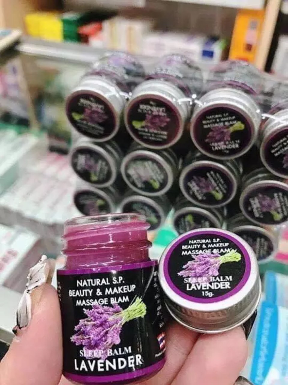 [Hcm]Combo 2 Dầu Cù Là Giúp Ngủ Ngon Lavender Sleep Balm Thái Lan ( Khách Chú Ý Chọn Phân Loại Trước Khi Đặt)