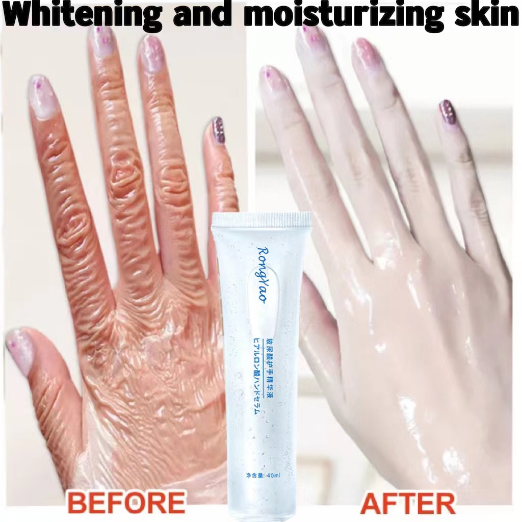 (Giao hàng tận nơi) Hyaluronic Acid Hand Serum Moisturizing and anti-dry hand cream Hydrating Nourishing Anti-dryness Firming Hand Care 40ml