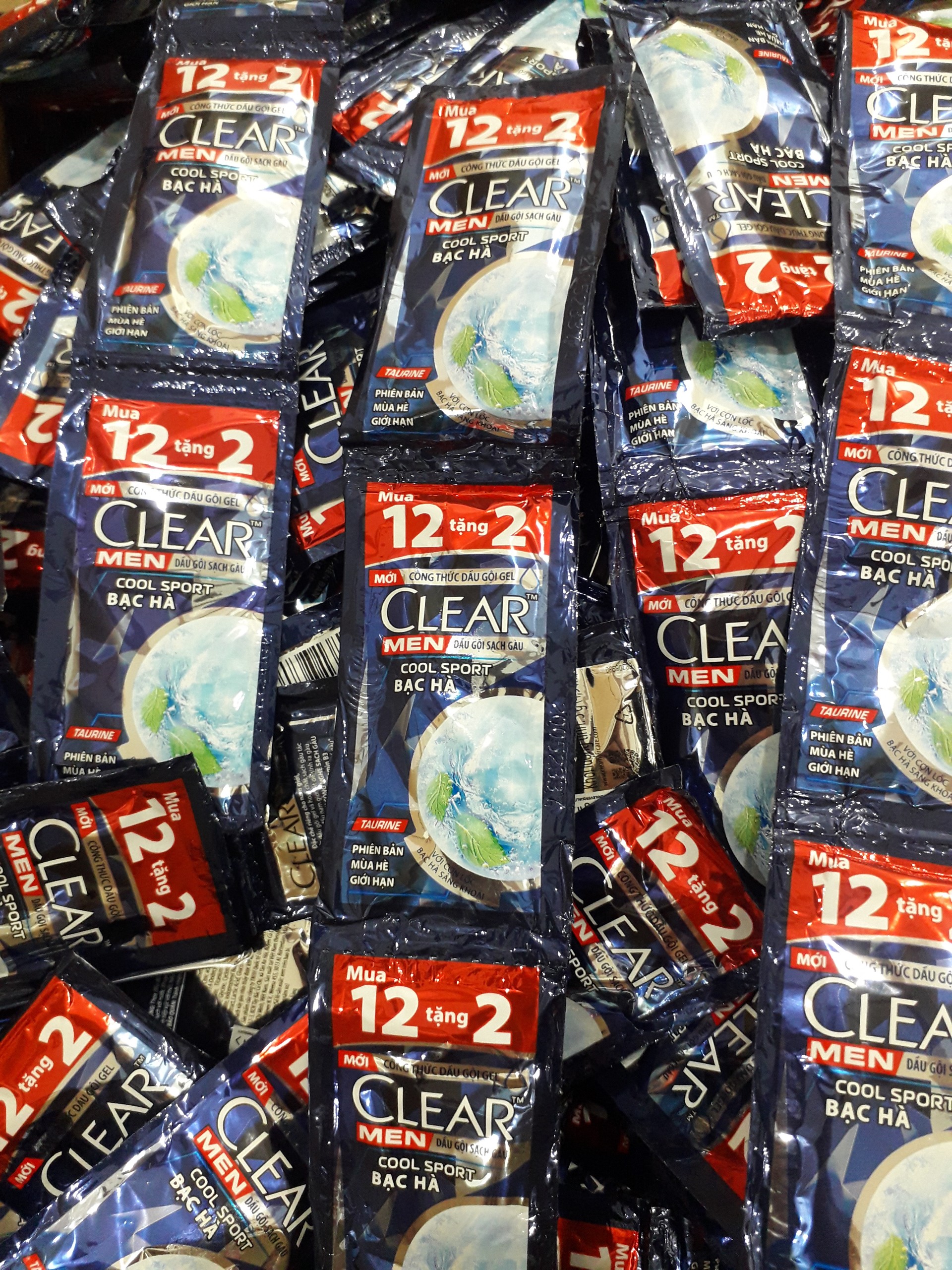 Combo 50 Gói Dầu Gội Clearmen