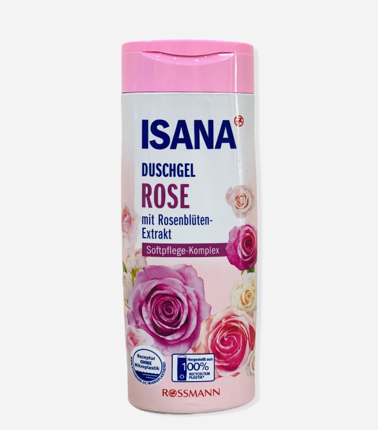 [Gía Rẻ] Sữa tắm Isana Rose 300ml [Nội địa Đức]