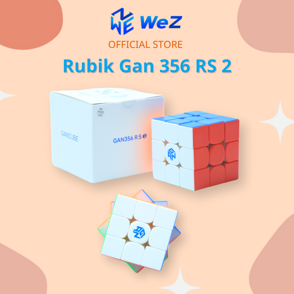 Rubik Gan 356 RS 2 - 2023 - Phiên Bản Cao Cấp Thay Thế GAN 356 R - WEZTOYS