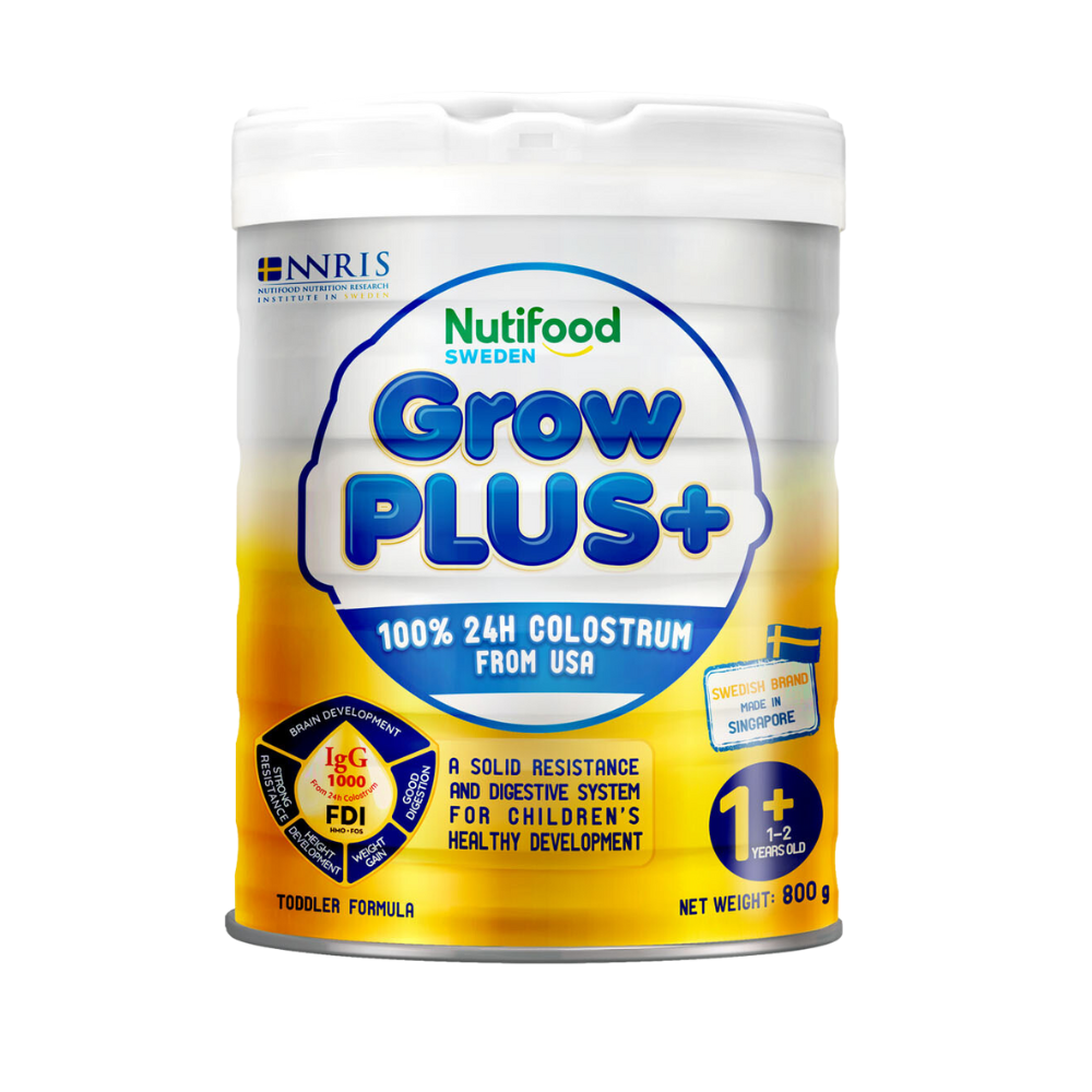 Sữa GrowPLUS+ Vàng Sữa Bột Cho Bé Phát Triển Chiều Cao Tăng Sức Đề Kháng Tăng Cân 800g - Bibo Mart