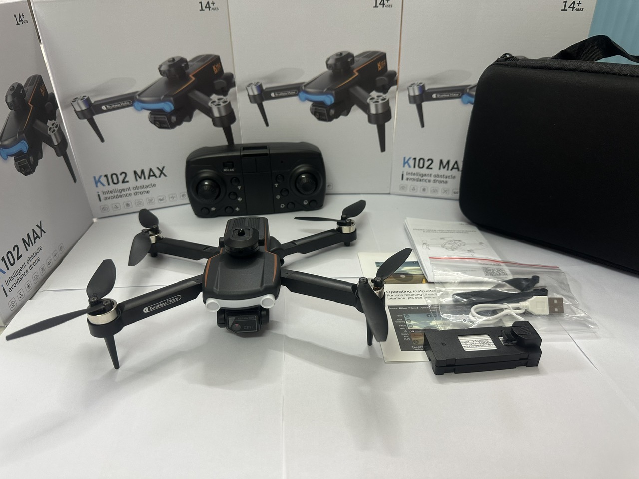 FLYCAM MINI PRO / K102 MAX / S13 PRO / A13 DRONE - máy bay mini điều khiển từ xa động cơ không chổi 