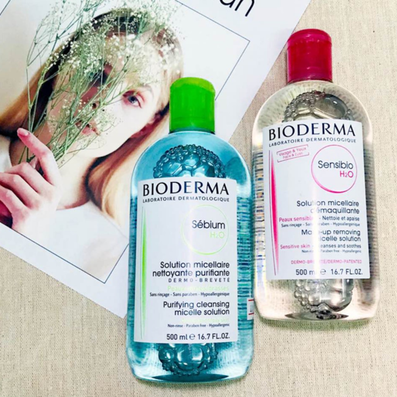 Nước Tẩy Trang Bio Derma 500ml Dành Cho Mọi Loại Da