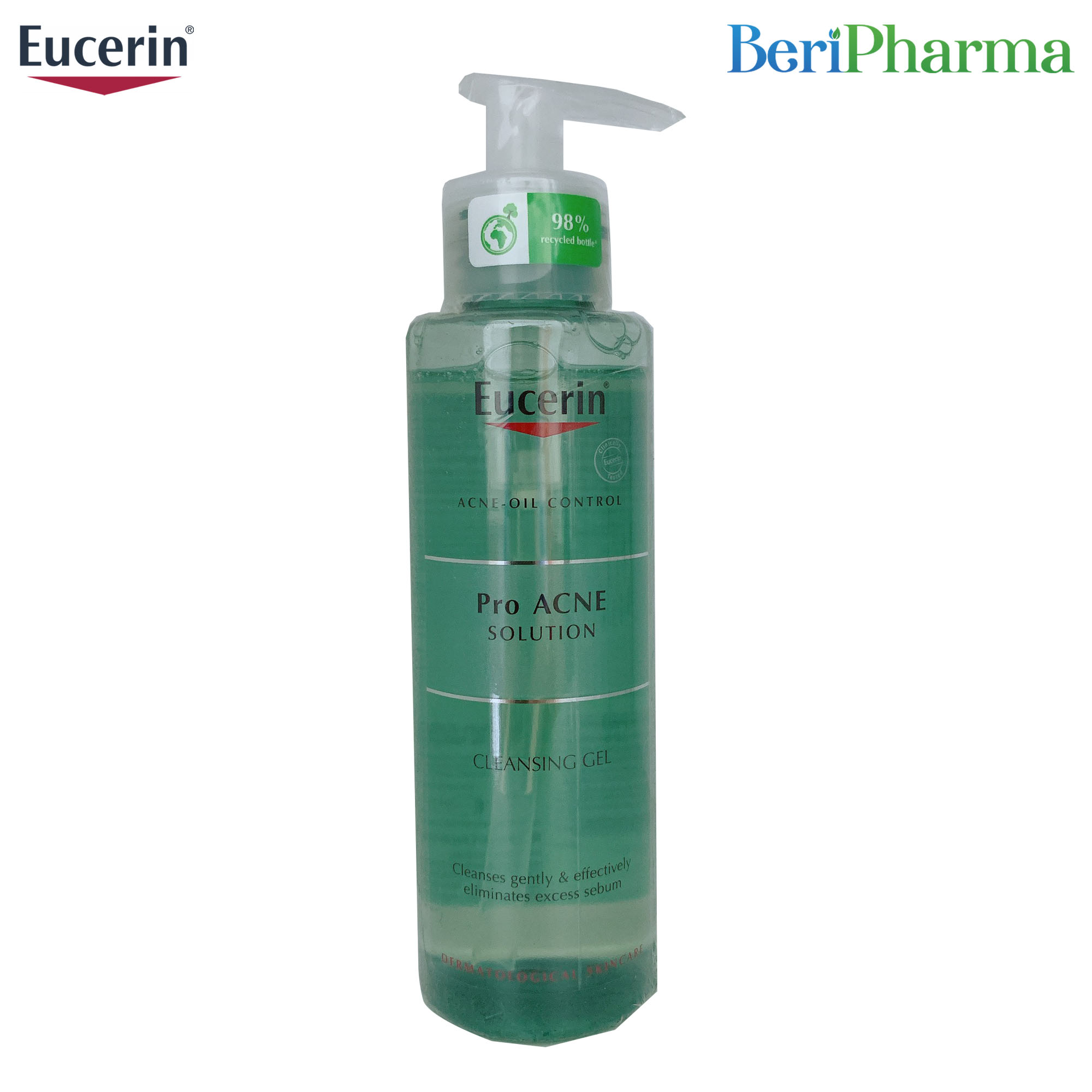 [HCM]Eucerin Gel Rửa Mặt Dành Cho Da Nhờn Mụn Proacne Cleasing 200ml