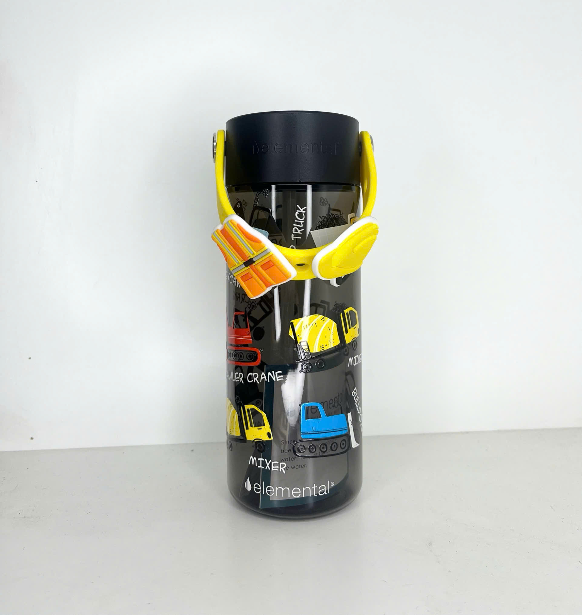 [Elemental chính hãng - Thương hiệu Mỹ] Bình nước Elemental Tritan 530ml dây đeo Charm 100% an toàn 