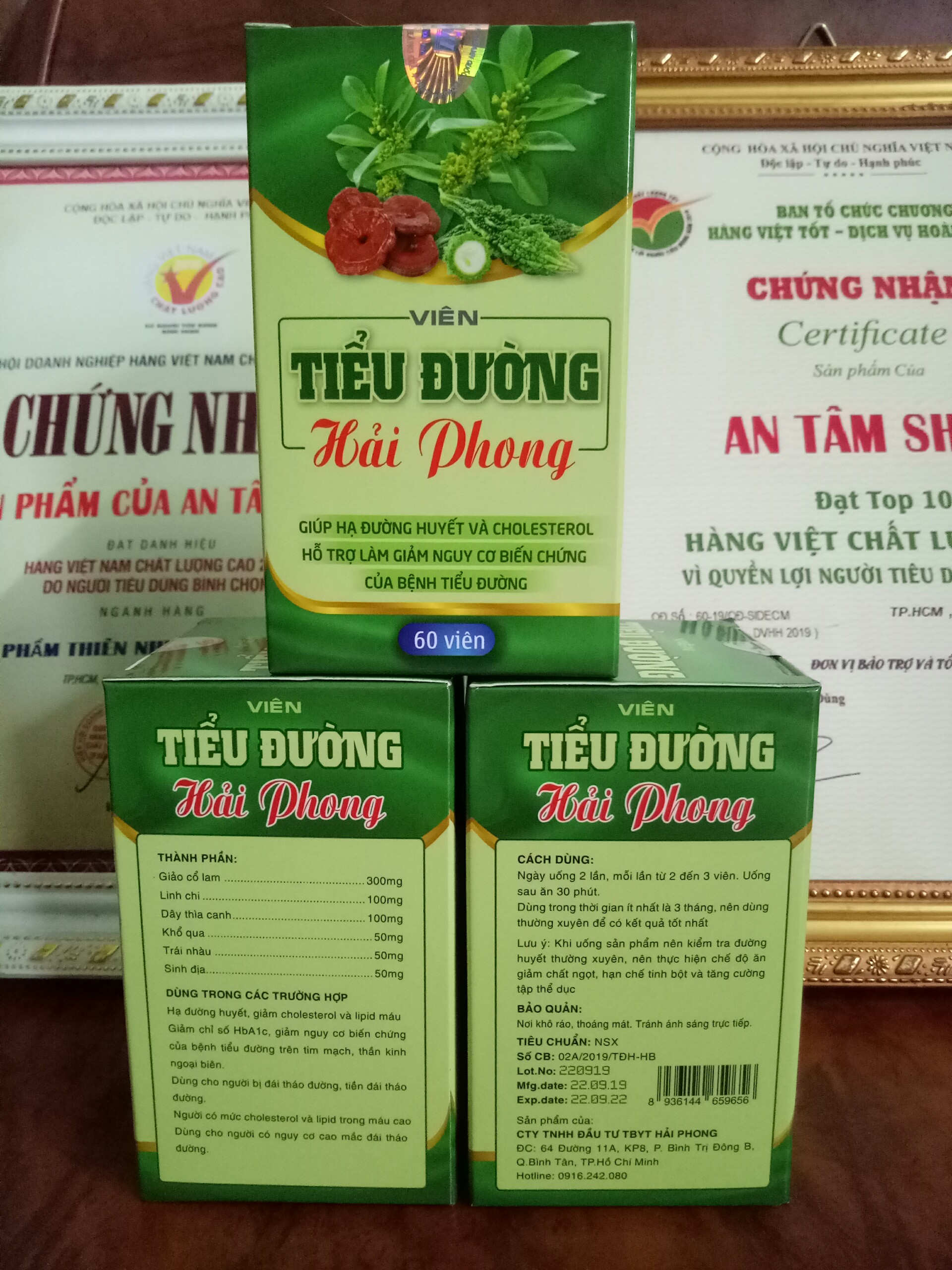 [Hcm]Viên Tiểu Đường Hải Phong