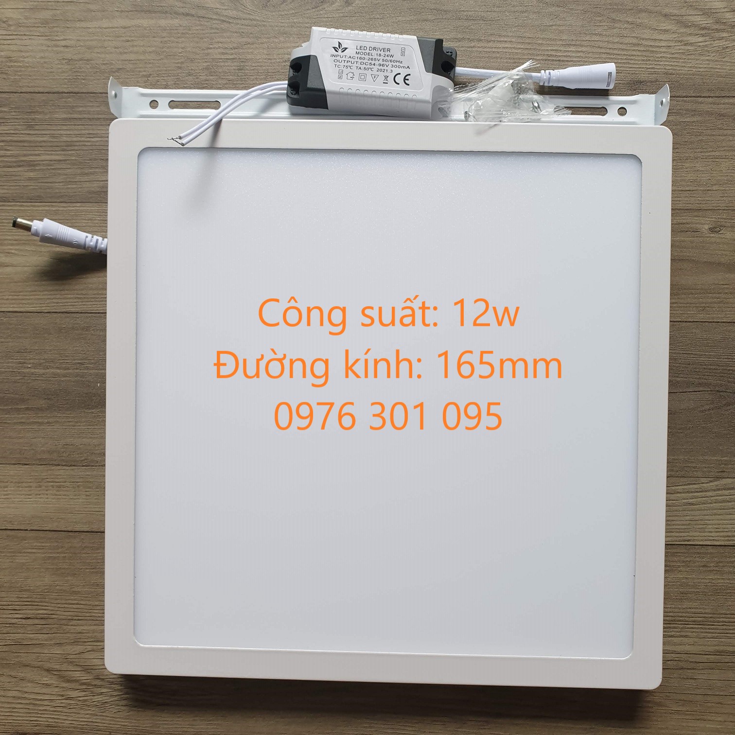 Đèn led Ốp Trần 6w đến 24w Tròn - Vuông - Trắng - Vàng [ Siêu Sáng ] Ốp Nổi