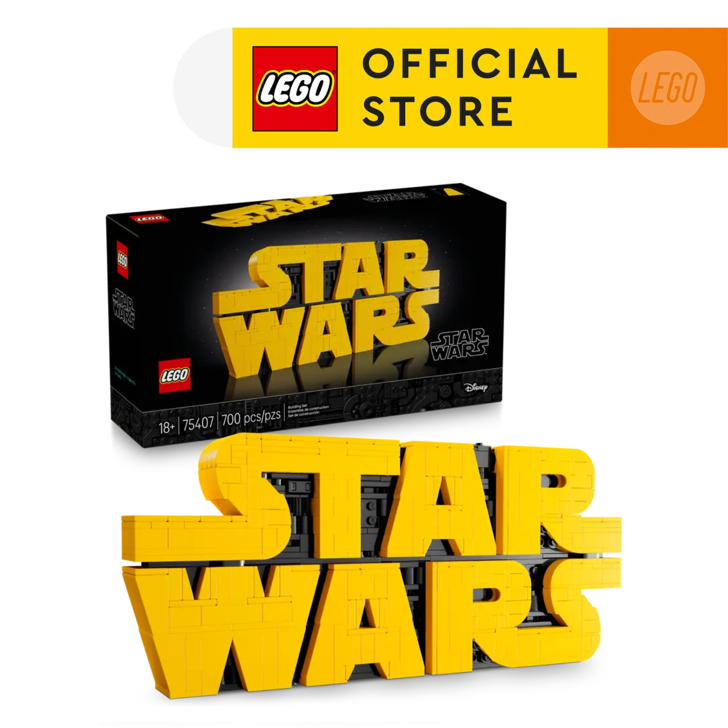 LEGO STAR WARS 75407 Đồ Chơi Lắp Ráp Logo Star Wars (700 chi tiết)