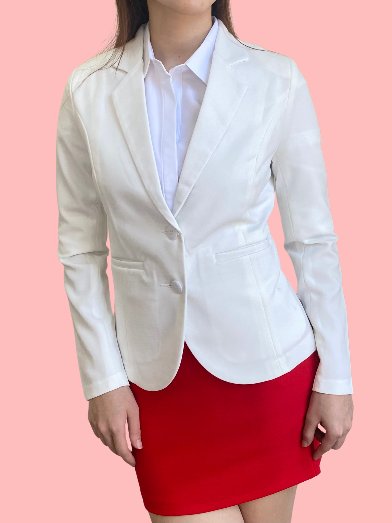 Áo vest nữ công sở tay dài HATOP cao cấp màu đen trắng vải tuyết mưa loại 1 AVDD401